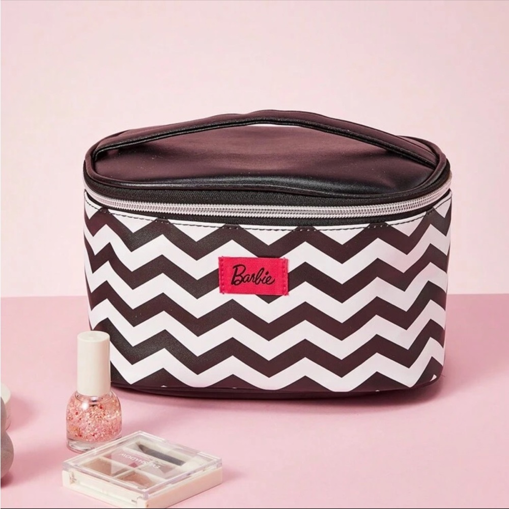 Barbie Retro Black and White Makeup Case, Barbie Makeup Bag